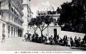 Alger - Bab-el-Oued - Rue de Picardie et Boulevard Champagne - 1930